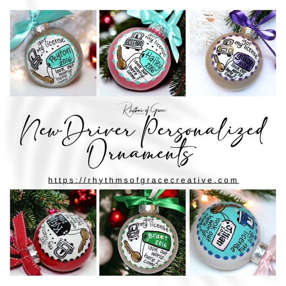 Handmade Other - Christmas Ornament: "Driver's License" – Celebrate the New Driver in Your Life